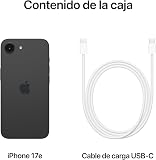 Apple iPhone 17e 256 GB: display Super Retina XDR da 6,1'', chip A19, un giorno intero di autonomia, fotocamera Fusion da 48MP – Nero - 6