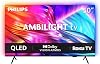 PHILIPS TV 50 Pulgadas 4K QLED Roku, Serie 7985 con Ambilight, UHD 2160p, HDR, 120PMR 1