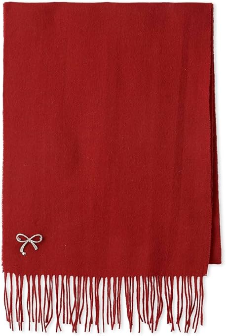 【セルフォード】ビジューブローチ付きカシミヤ混ストール CELFORD｜ビジューブローチ付きカシミヤ混ストール | Rakuten Fashion