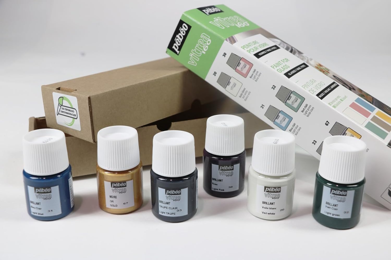 Vitrea 160 Initiation Set Pastel Colors - 6 x 20 ml
