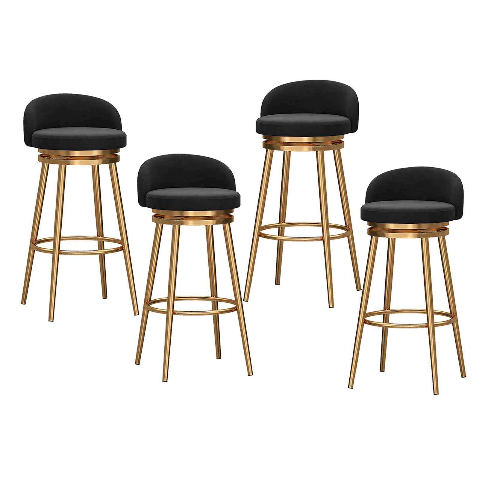 木製バースツール 4脚セット Amazon｜ベルベットバースツール 4脚セット、キッチンカウンター