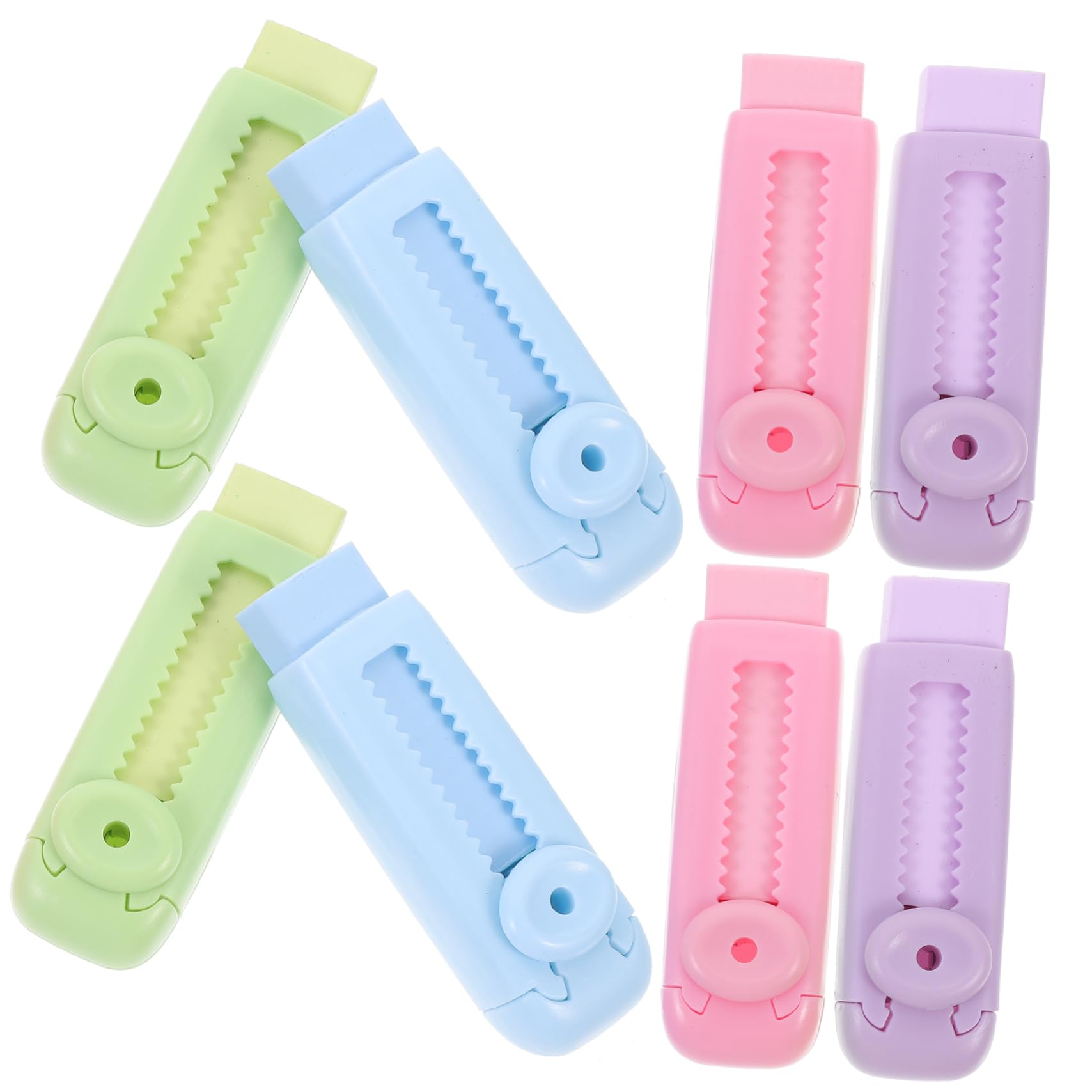 Gadpiparty 5 Ensembles Gomme Télescopique École Gommes Mécanique Gomme À Effacer Grand Erasers Rétractables Enfants Eraser Kawaii Gâchis Sans Trace Eraseurs Des Étudiants 8 Pièces * 5