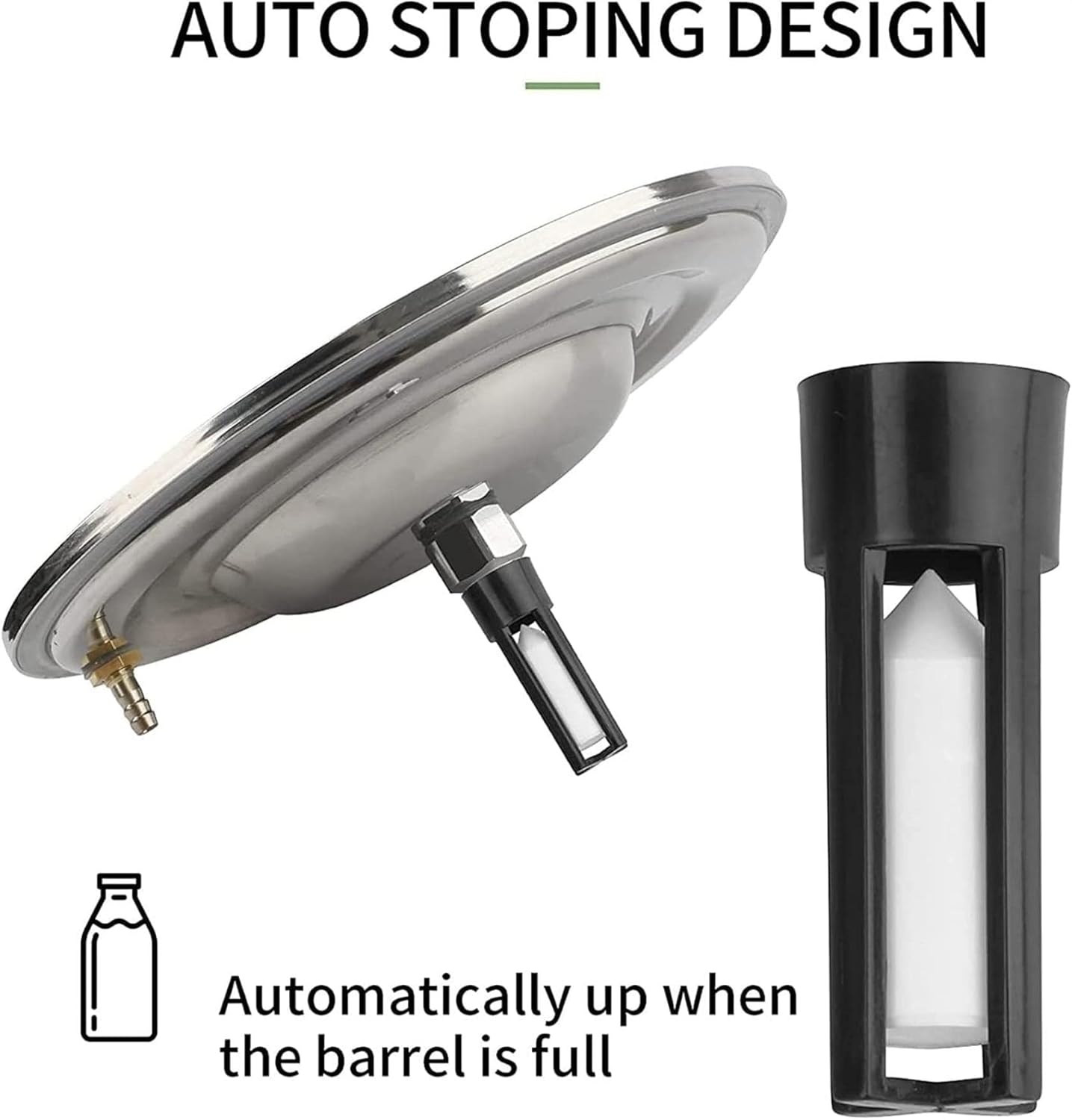 Electric Milk Pump, Electric Milking Machine, Equipped with A 7-Liter Bottle Device, for Portable Electric Vacuum Pumps for Cow, Cow, Sheep, and Goat Milk