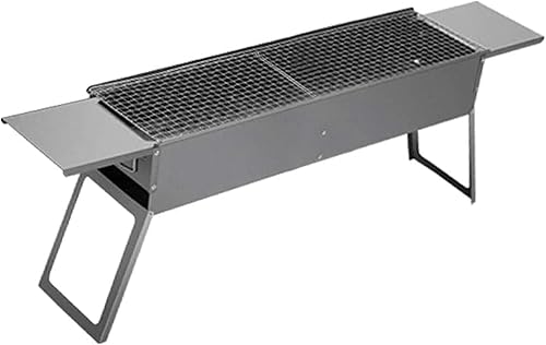 Miniatura 1 de Portable foldable barbecue grill Smoked charcoal grill Outdoor picnic grill Desktop barbecue grill Suitable for 5-10 people barbecue tools