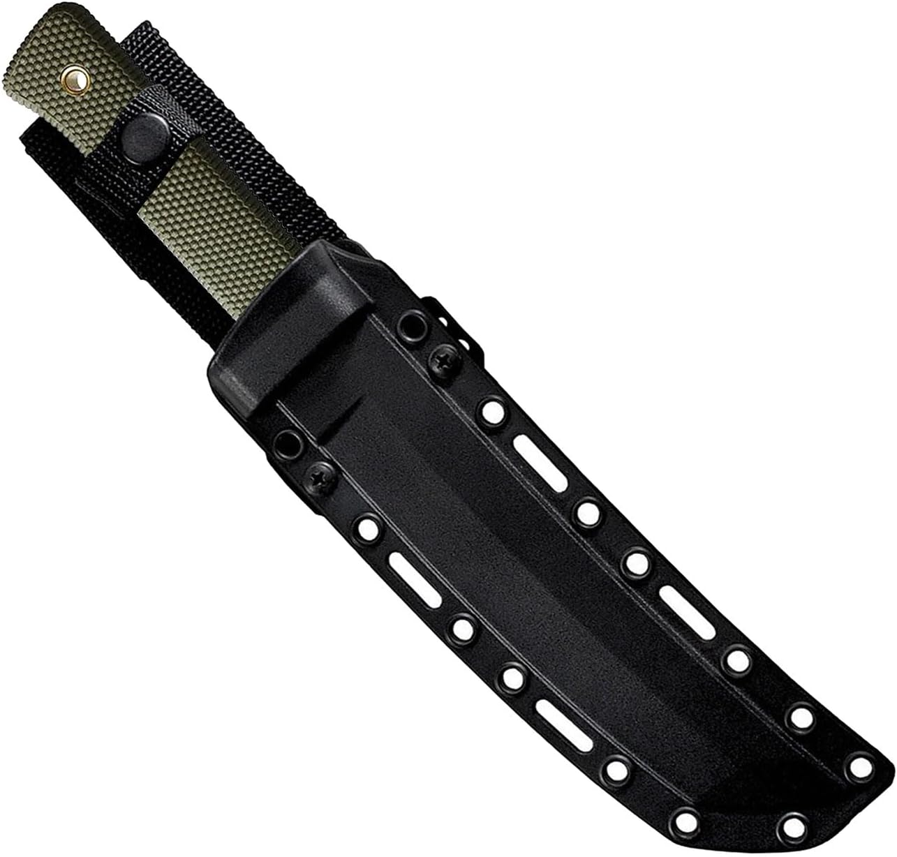 Cold Steel Recon Tanto Fixed Blade Knife 7" Tanto Point SK-5 Black Blade Kray-Ex Handle OD Green