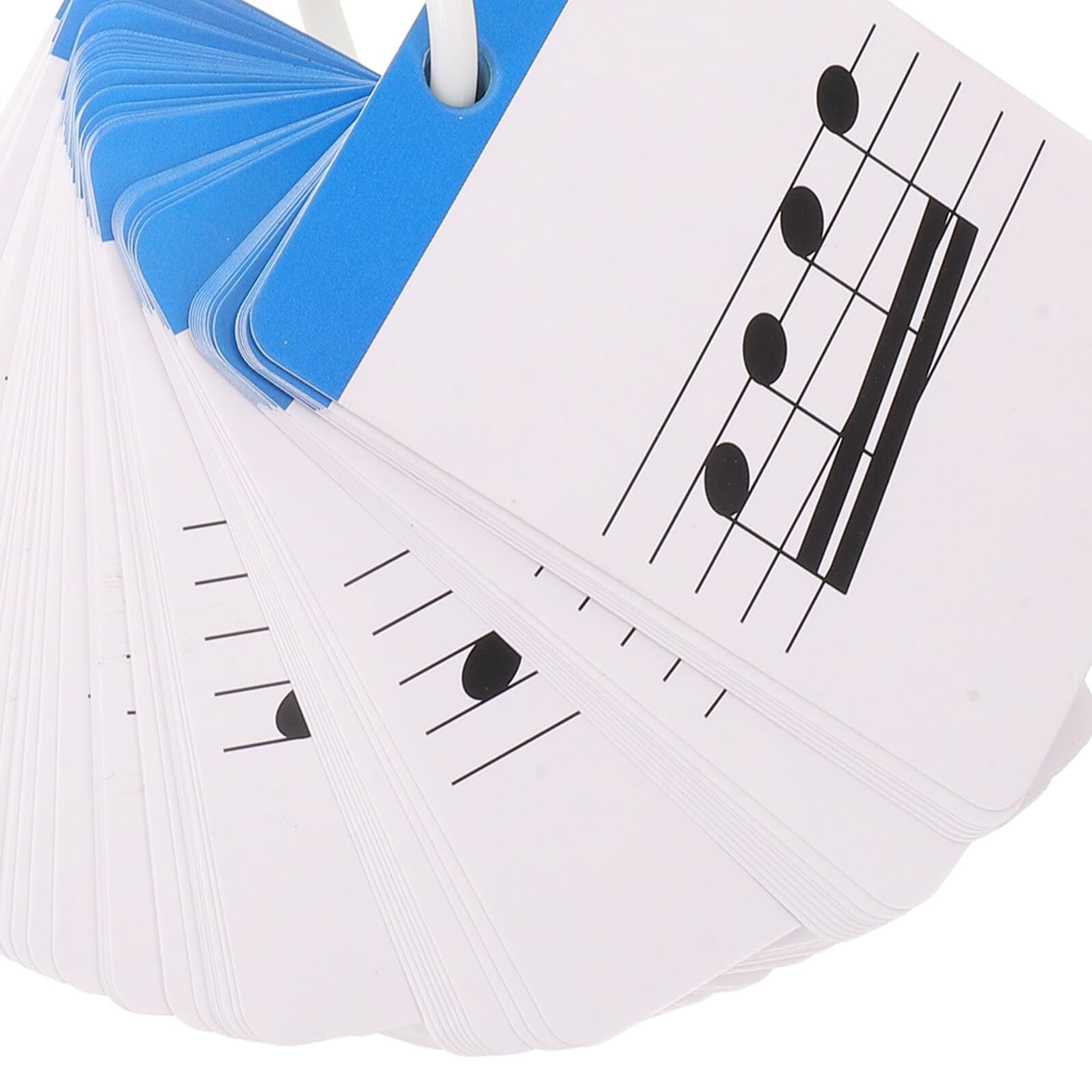 TOYANDONA Schede Didattiche Note Musicali per Principianti Strumenti per Imparare le Note Musicali e Schede Ritmiche Portatili per Educazione Musicale e Apprendimento del Pianoforte