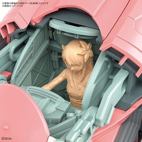 Miniatura 5 de Bandai Hobby - Sakura Wars - Espiricle Striker Prototipo Obu (tipo Sakura Amamiya), Bandai Spirits HG 1/24 Modelo Kit