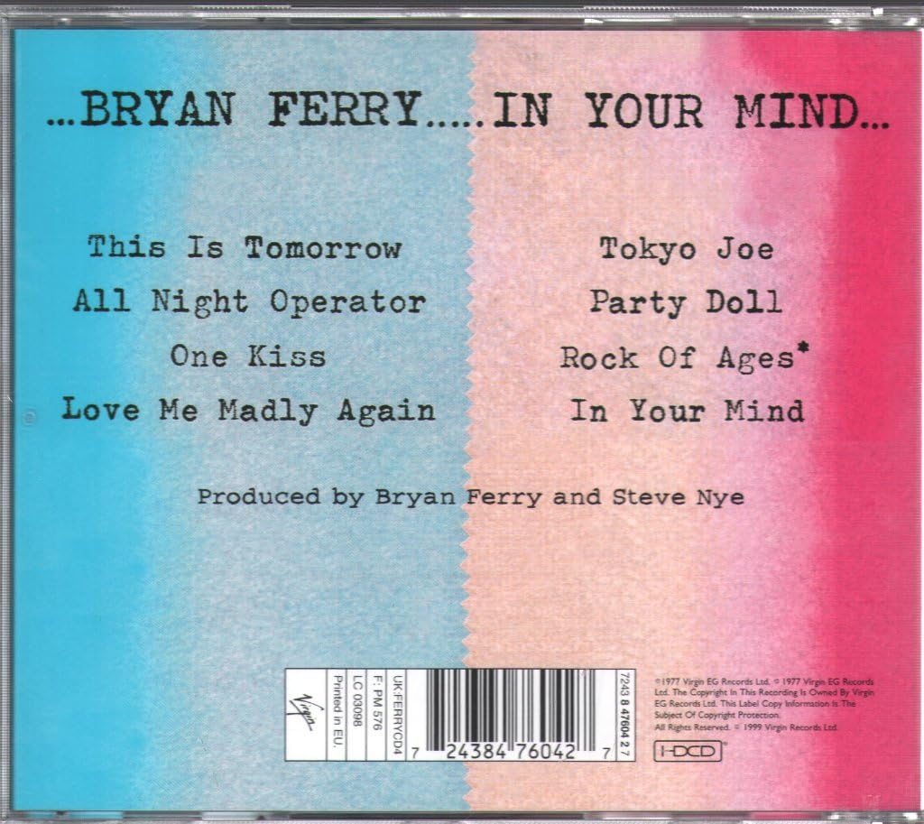 In Your Mind (Remastered)