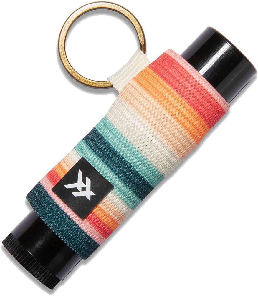 - Thread Wallets Elastic Chapstick and Lip Gloss Holder Keychain