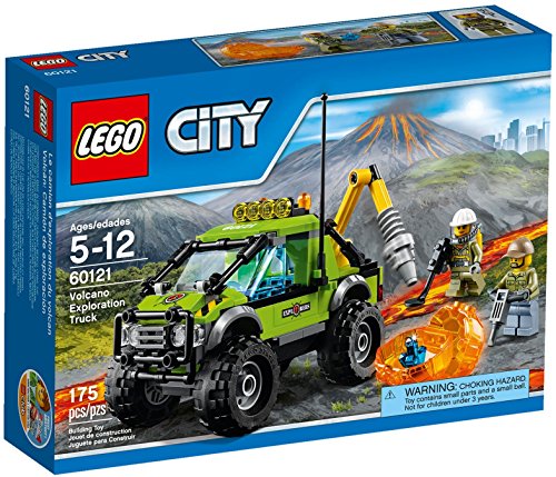 Preisvergleich Produktbild LEGO City 60121 - Vulkan-Forschungstruck