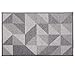 Indoor Doormat 20"x 31.5" Front Back Door Mat Rubber Backing Non Slip Door Mats Inside Floor Mud Dirt Trapper Mats Entrance Front Door Rug Shoes Mat Machine Washable Carpet (Grey:Magic Geome)