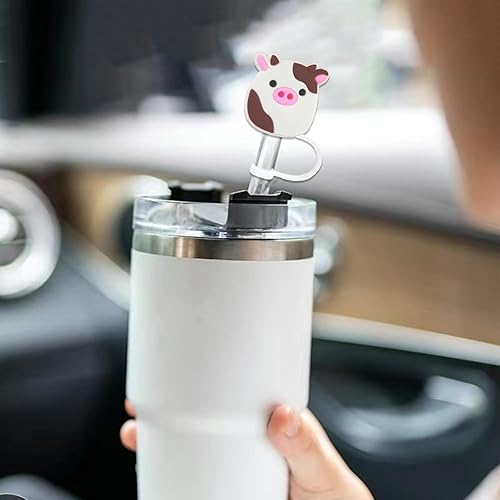 Miniatura 3 de Stanley Cup - Accesorios para vasos Stanley Cup de 30 onzas y 40 onzas con asa, fundas de puntas de popote de 0.394 in, cubiertas de paja de