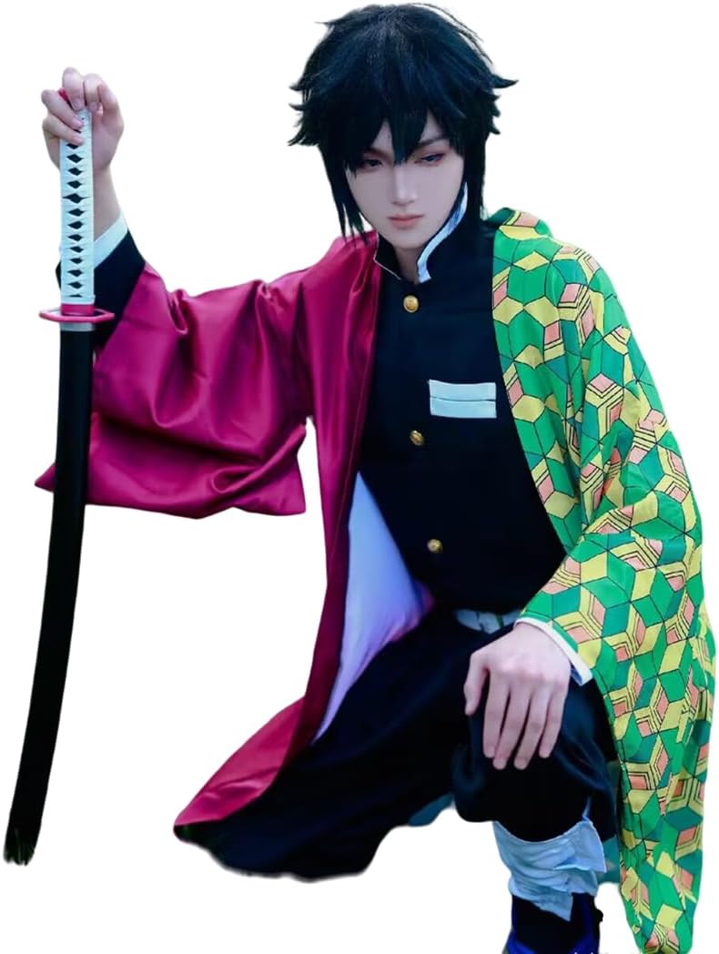 Anime Cosplay Adult Costume Halloween Cloak Kimono Accessories Set Outfit - Image 3
