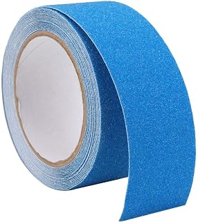 Anti Slip Grip Tape, 2 Inch x 16.4 Foot Non-Slip Traction Tapes, Waterproof Safety Non Skid Roll for Stair Steps Ramp Traction Tread Staircases Grips Adhesive Non Slip Strips Walk Blue