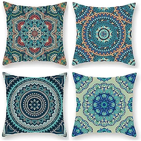 Vevins Boho Decorative Cotton Pillow Covers Cover