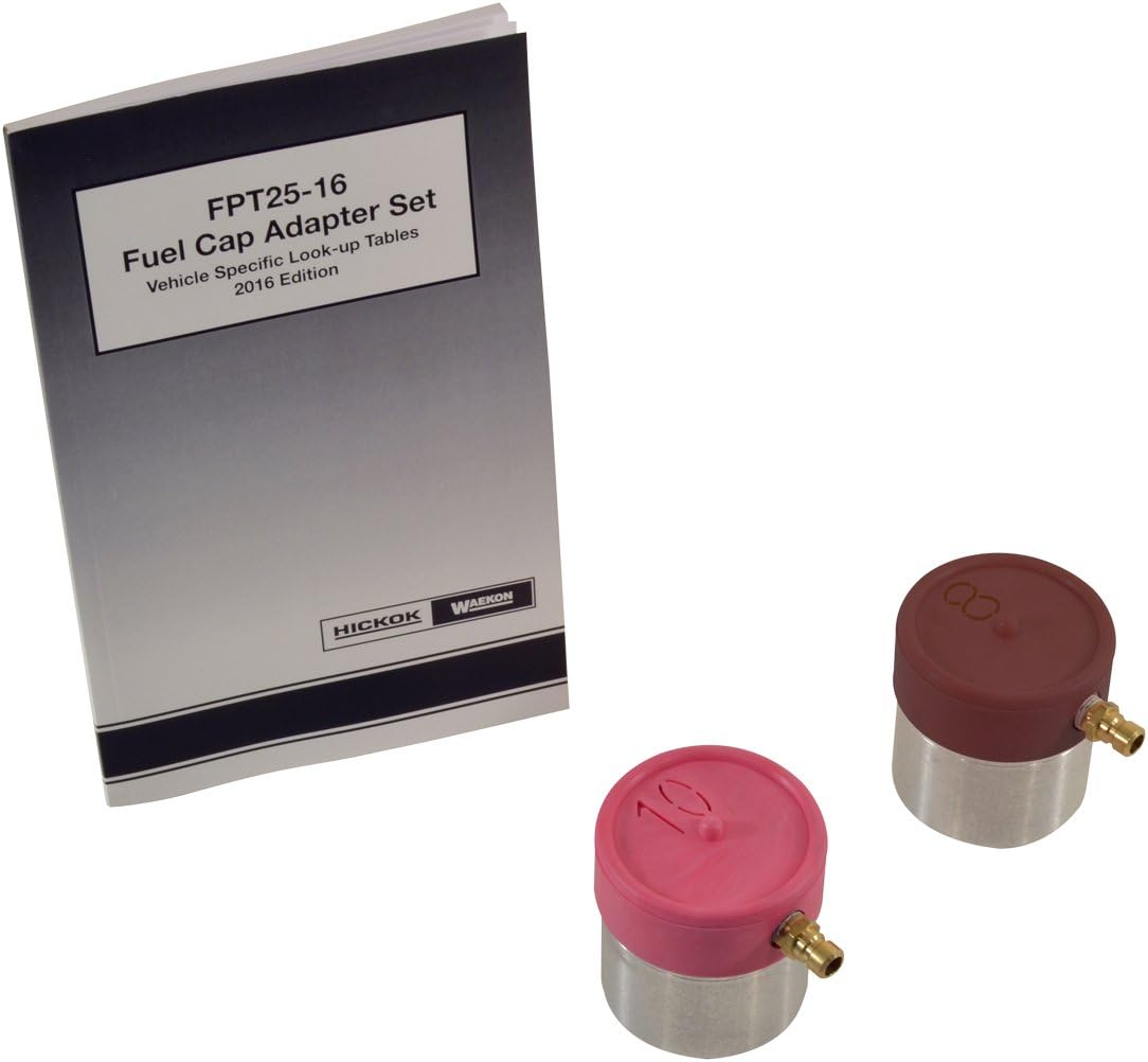 Waekon FPT25-16U Fuel Cap Adapter Update Kit (Brown & Pink Adapters), 1 Pack