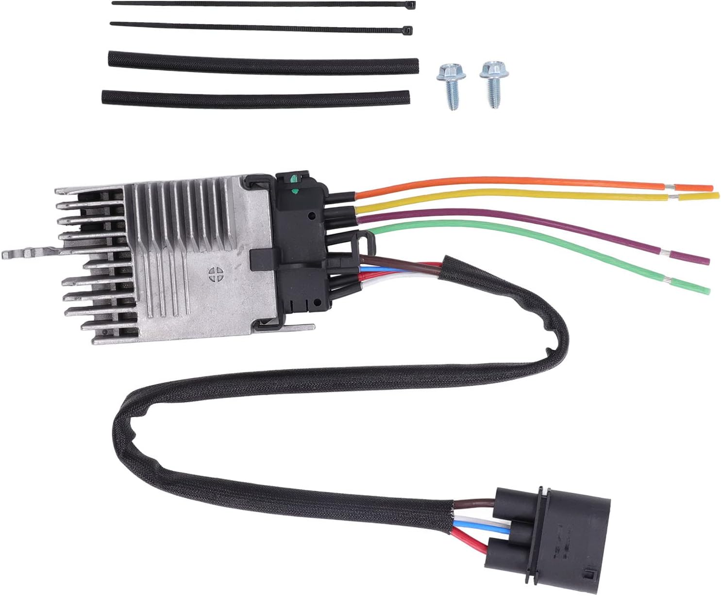 Cooling Fan Control Module, Radiator Fan Controller Unit 8K0959501G Compatible with, Engine Cooling Fan Relay