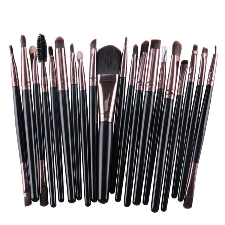 Pinceaux de maquillage synthétiques doux König Design pour éviter les irritations du visage