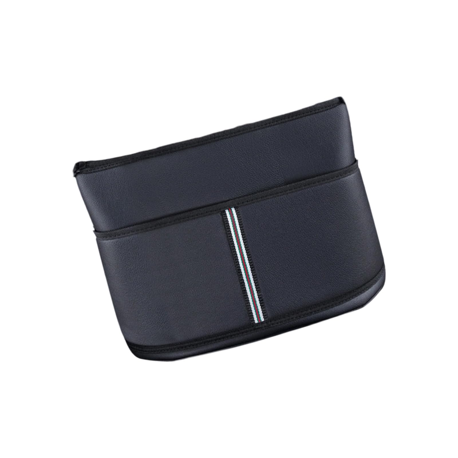 Hsioluted PU Leather Gaps Organizers 3 Layer Pockets Suitable for Handbags Cups Document Securing Handbags Cups Tablets Leather Car Organizers Between Seat
