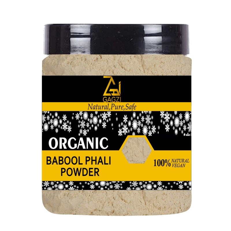 Natural Babool Phali Powder 8 Oz / 226.80 Gram (Pack Of 1) - GAGZI