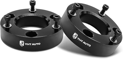 Miniatura 8 de YHTAUTO Kit de elevación de nivelación delantera de 2 pulgadas, espaciadores de puntales de aluminio con kit de herramientas para modelos Chevy y