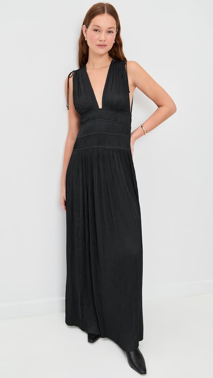 Ulla Johnson Women's Tasneem Deep V Gown - Image 5