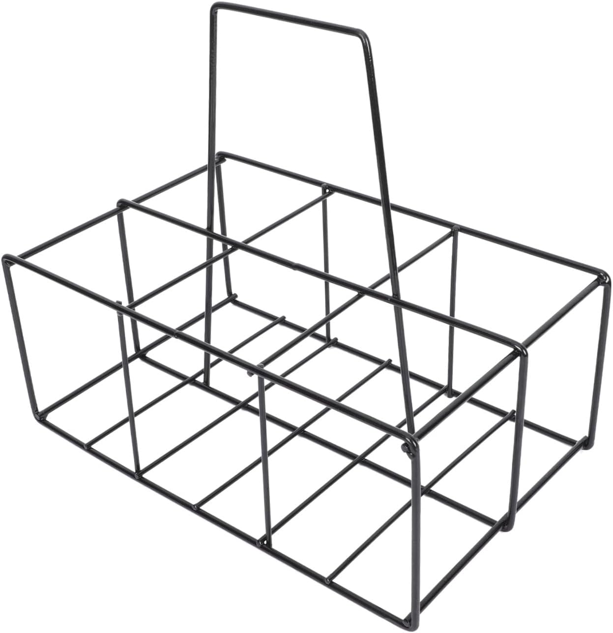 Alipis Portable Iron Craft and Beer Bottle Storage Rack Creative Handheld Basket for Kitchen Organization and Display Practical Home and Bar Storage