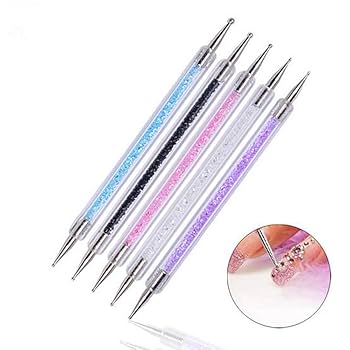 Amazon | Kingsie ネイルアートペン ドッティングペン 5本セット
