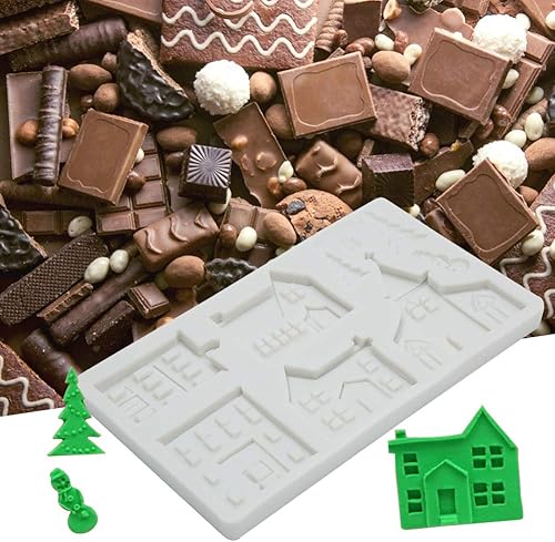 Miniatura 2 de Durable Hermosa Fondant NonSticky EcoFriendly Cake Maker Hornear para hacer cubitos de hielo para hacer panes (gris)