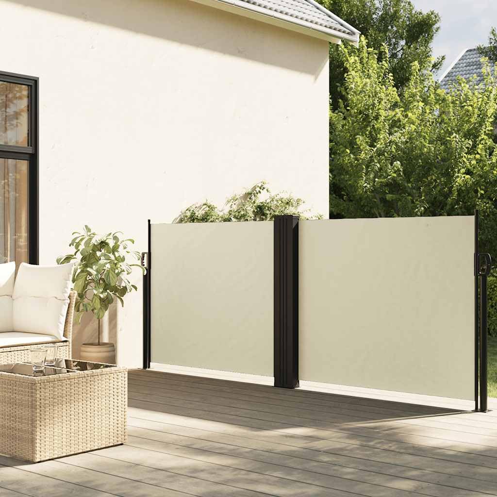 Store latéral rétractable résistant aux UV avec toile polyester enduite PU