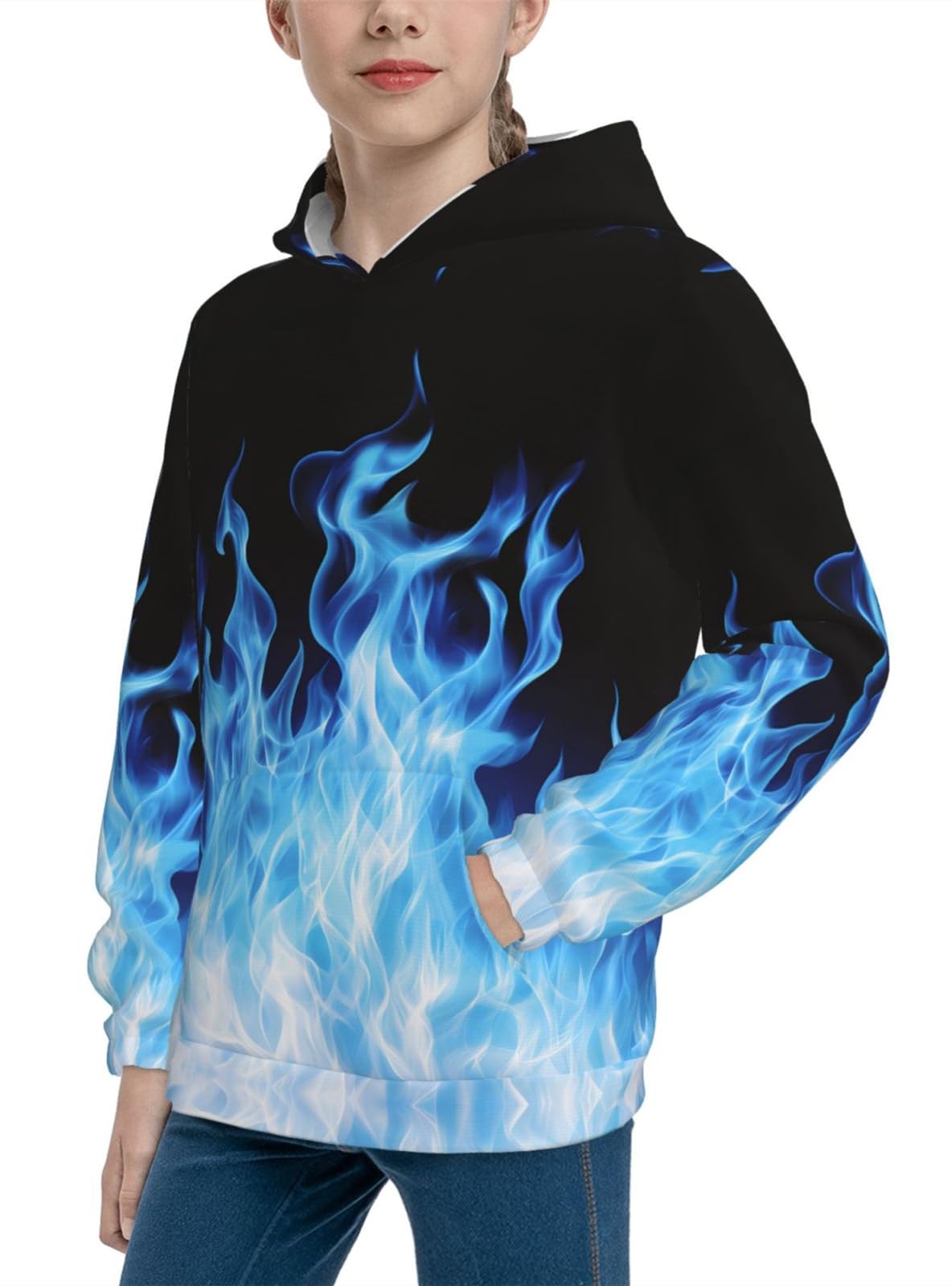 Dziecięca nowość bluza z nadrukiem 3D dziewczyna chłopiec galaktyka pulower bluzy z kapturem