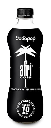 Sodapop Sirup afri Cola, schnell &amp; einfach zubereitet, 1 Flasche ergibt 10 L Fertiggetränk, 500 ml