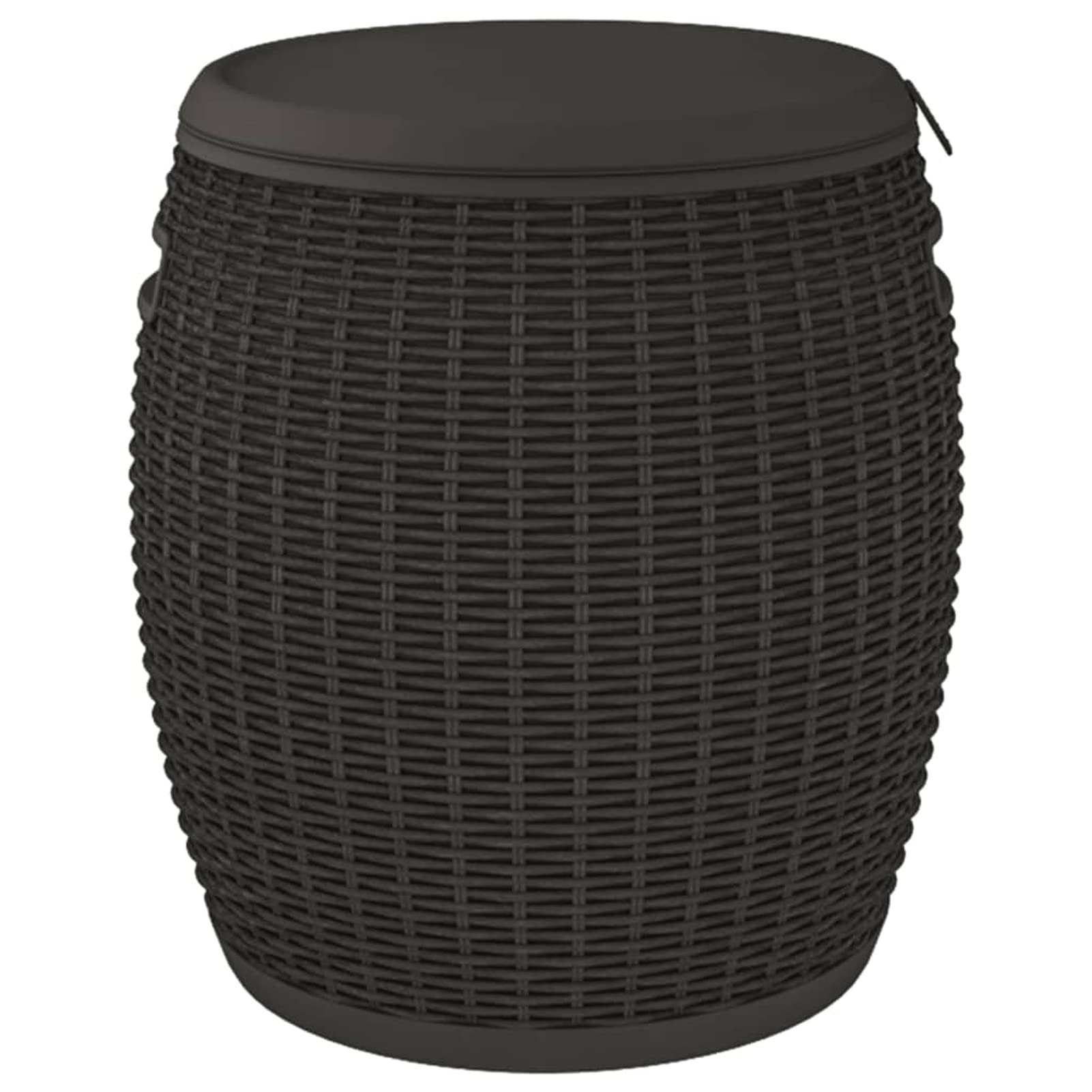 Gecheer Scatola di immagazzinaggio da giardino 4 in 1, in polipropilene, per esterni, organizer per attrezzi da giardino, cassapanca per balcone, piscina e terrazza
