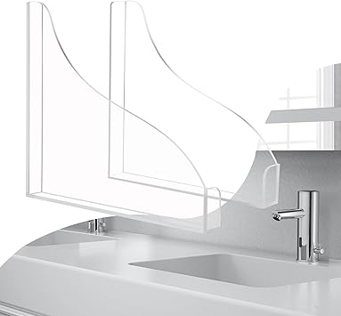 Amazon.com: jooivin Shower Splash Guard Kit, 2Pcs Water Splash Guard ...