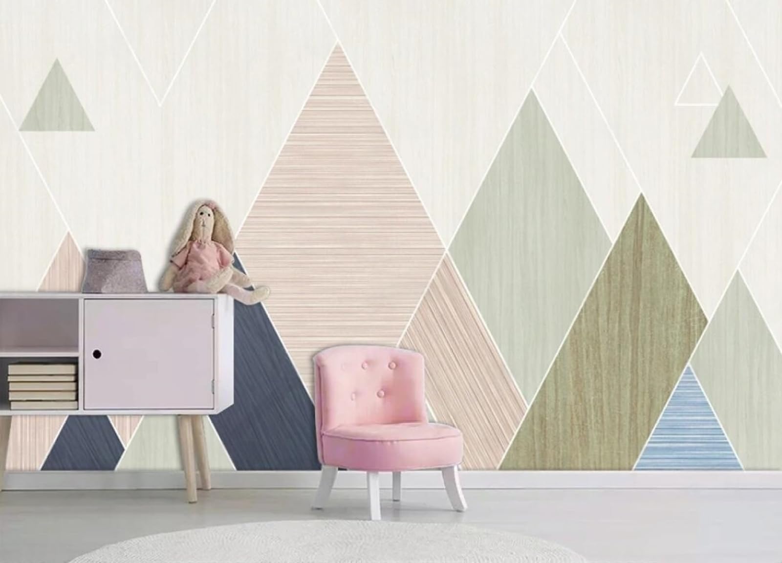 Papier peint panoramique 3D pour agrandir un salon ou décorer une chambre