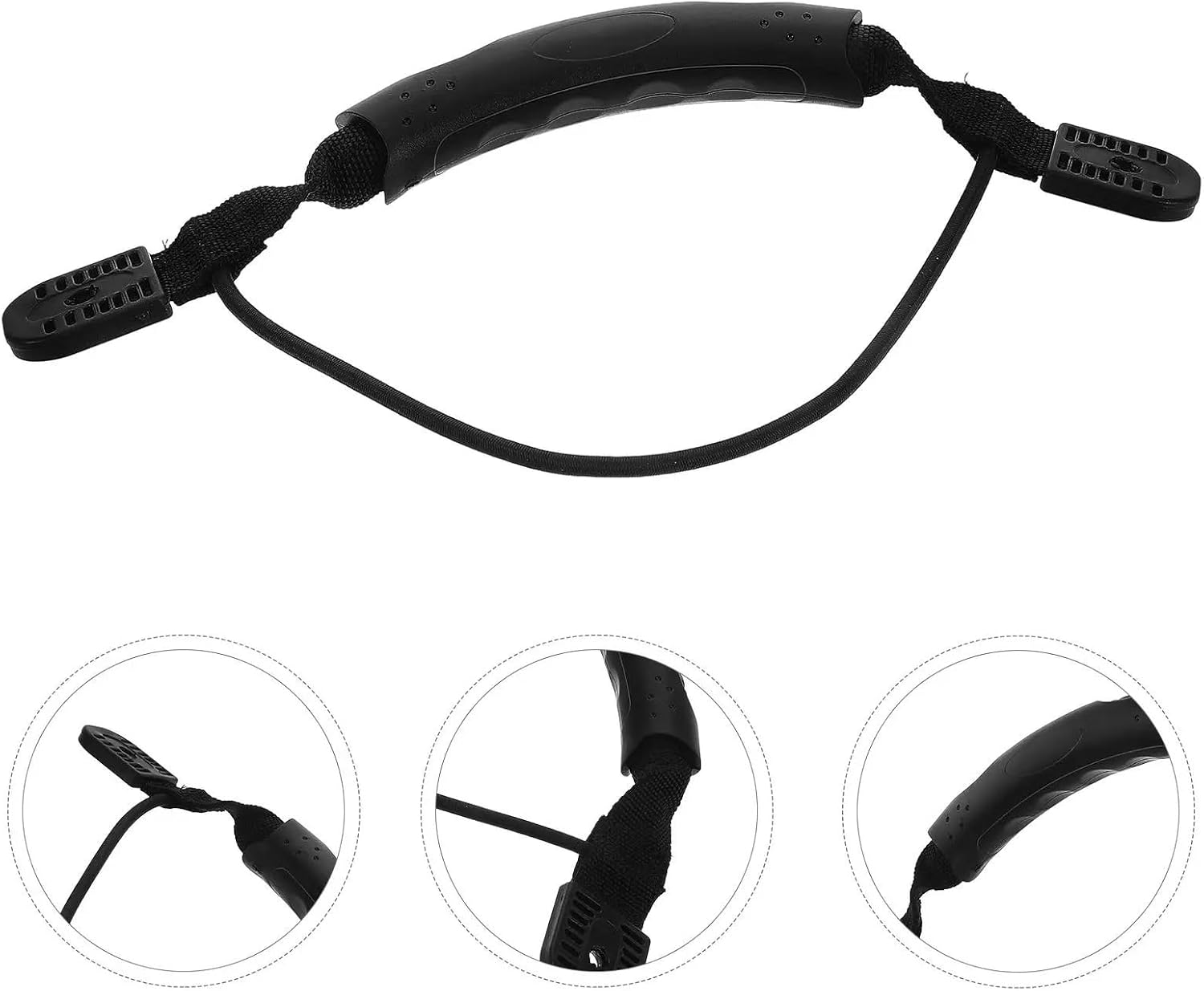 Kayak Carry Handles 4 Pcs Kayak Handle Sturdy Canoe Handles Replace Black Plastic