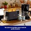 Philips Daily Collection Long Slot Toaster, Defrost Mode, 8 Frying Settings, Long Slot, Black, HD2590/90
