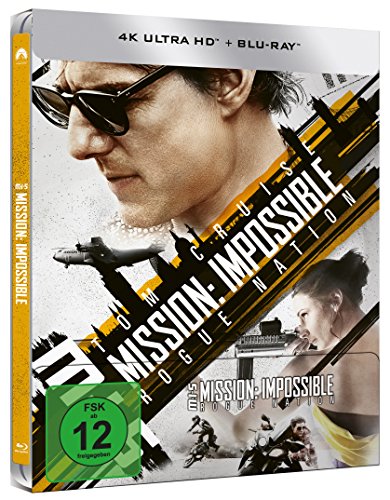 Mission: Impossible 5 – Rogue Nation – 4K Steelbook (UHD + Blu-ray Disc)