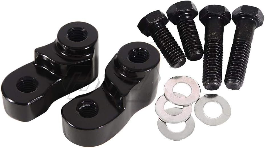 1" Motorcycle Rear Lowering Kit Fit for Harley Sportster XL883 XL1200 883 1200 XL 2005-2015 (Black)