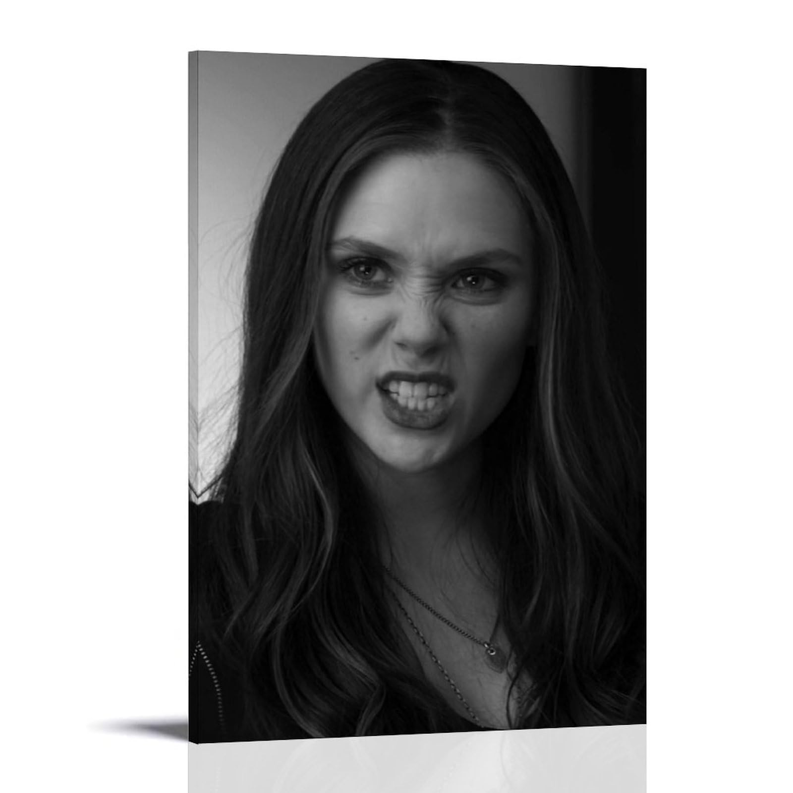 Elizabeth Olsen Vintage Poster Actress Picture Print Canvas Wall Paint Arts Decor Modern Home Artworks Gift Idea 12x18inch(30x45cm)