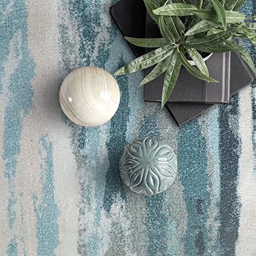 Cinknots Rugs Modern Soft Abstract Area Rugs For Living Room/Bedroom/Kitchen & Dining Room,Medium Pile Home Decor Carpet Floor Mat (Grey10, 6' 6" X 9' 10" Rectangular) #TOP7