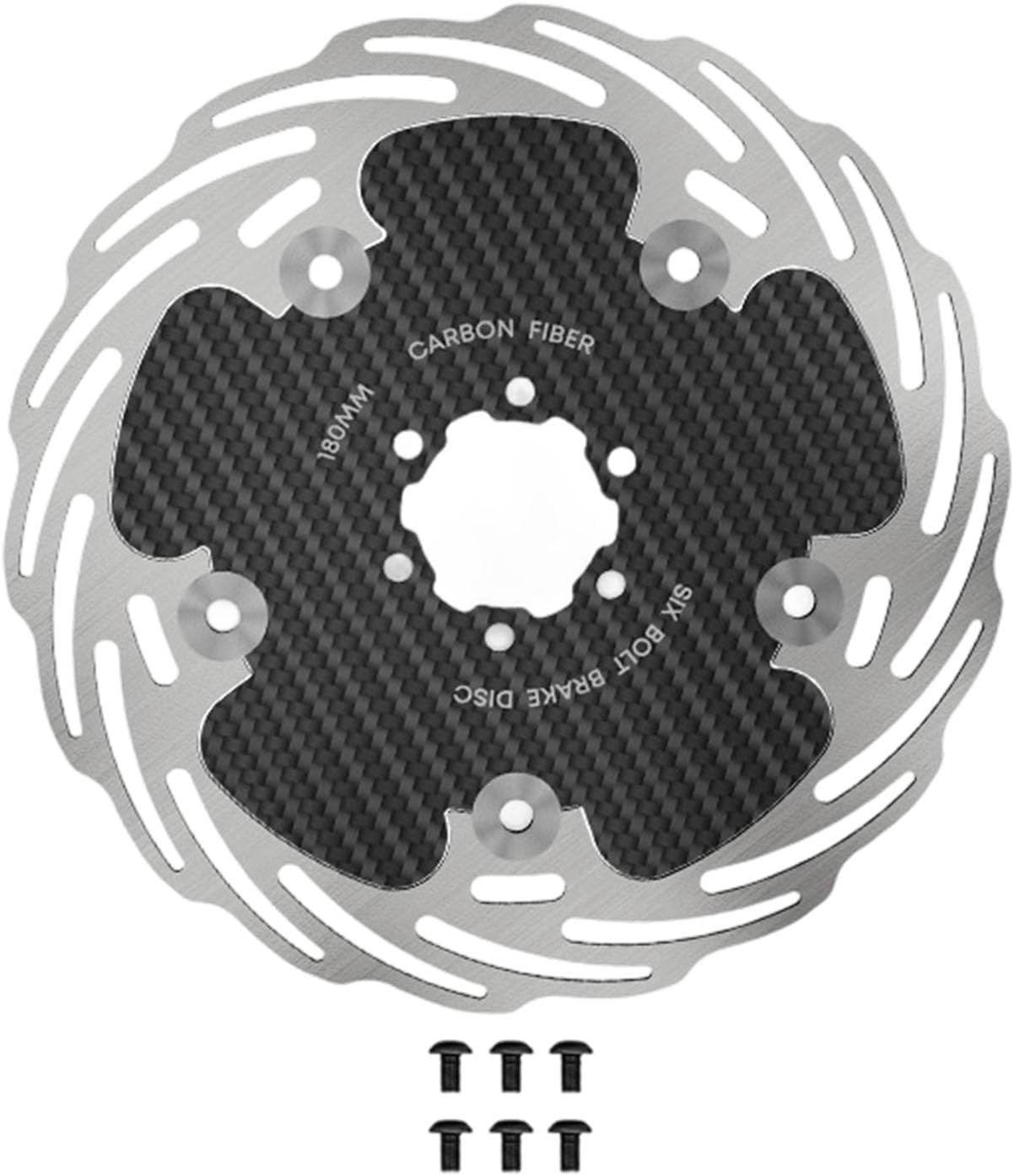 High Alloys Mountain Bike Disc Brake Rotor Cycling Disc for Enhances Heat Dissipation Multiple Size Colored