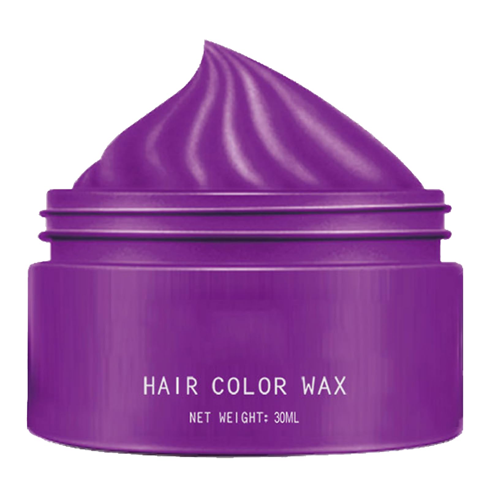 Crema Colorante Temporanea per Capelli Viola,Cera Colorante Temporanea Naturale,Temporaneo Colore Naturale dei Capelli Crema,Viola Cera per Tinture per Capelli per Feste,Colore Capelli Viola Lavabile