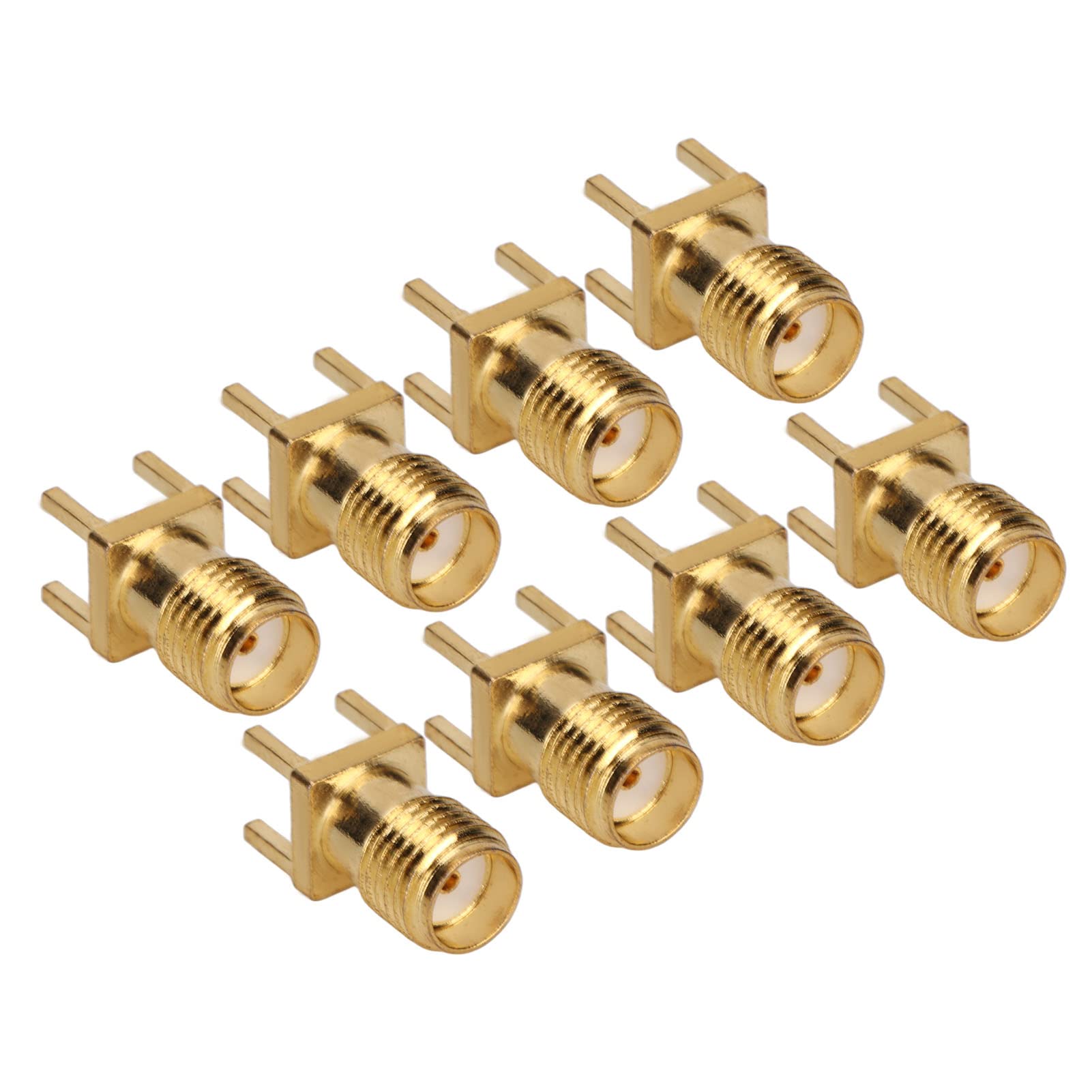 Adaptadores de cable coaxial (100 uds.) con conector RF eficiente para receptores de WiFi 8