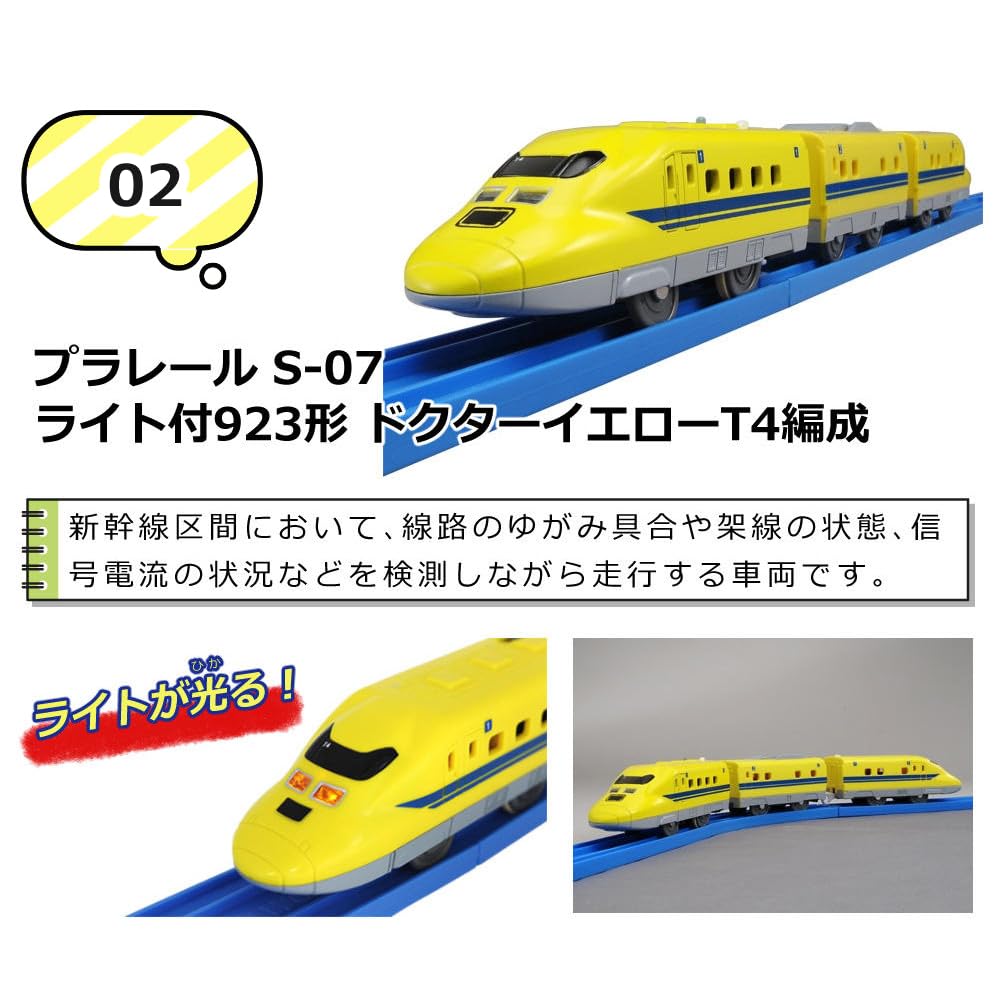 Amazon | プラレール セット プラレール ライト付923形ドクター Amazon | プラレール セット プラレール ライト付923形ドクター