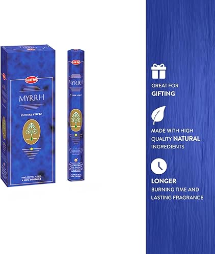Vista 94 de Hem Varitas de incienso de lavanda – 3.53 oz paquete de 2 (7.05 onzas en total) – Aromaterapia de larga duración para relajación, meditación