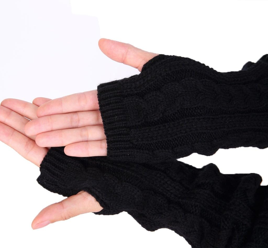 Guantes Sin Dedos Ivory Dream Para Mensajes De Texto. Calentadores