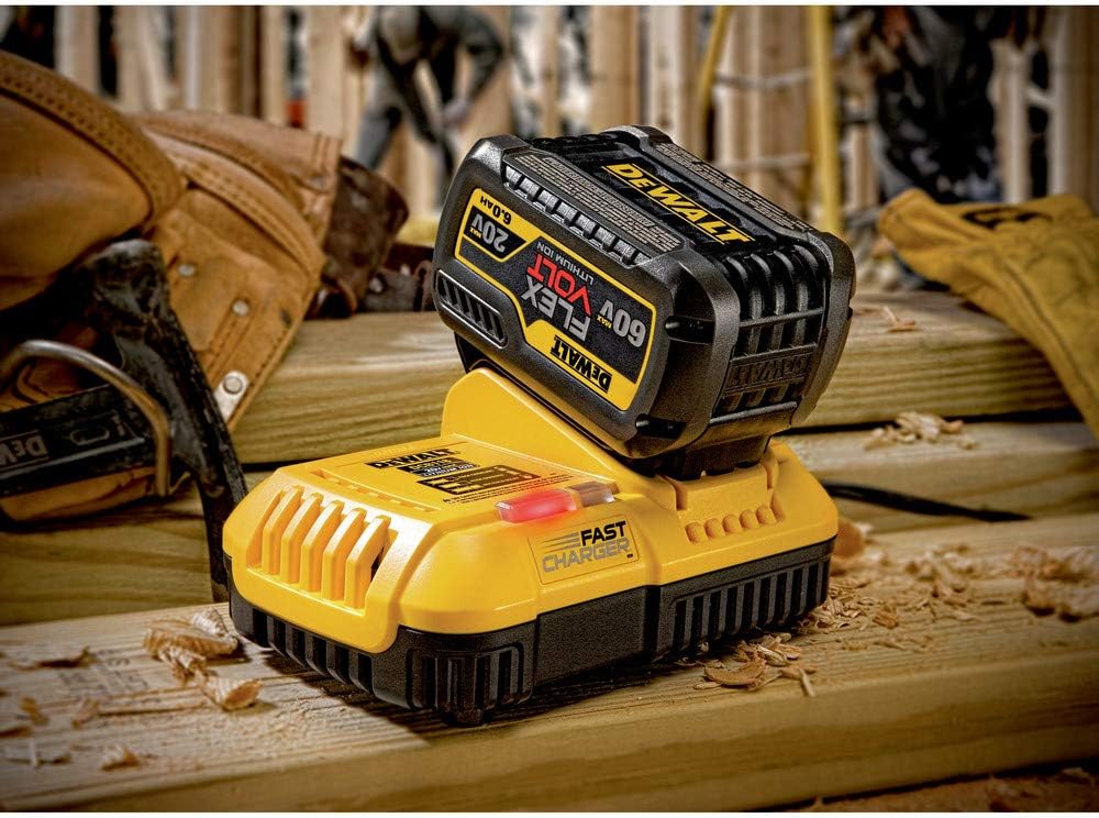 DEWALT 20V MAX/FLEXVOLT Lithium-Ion, Fan Cooled Rapid Battery Charger (DCB118) - Image 3