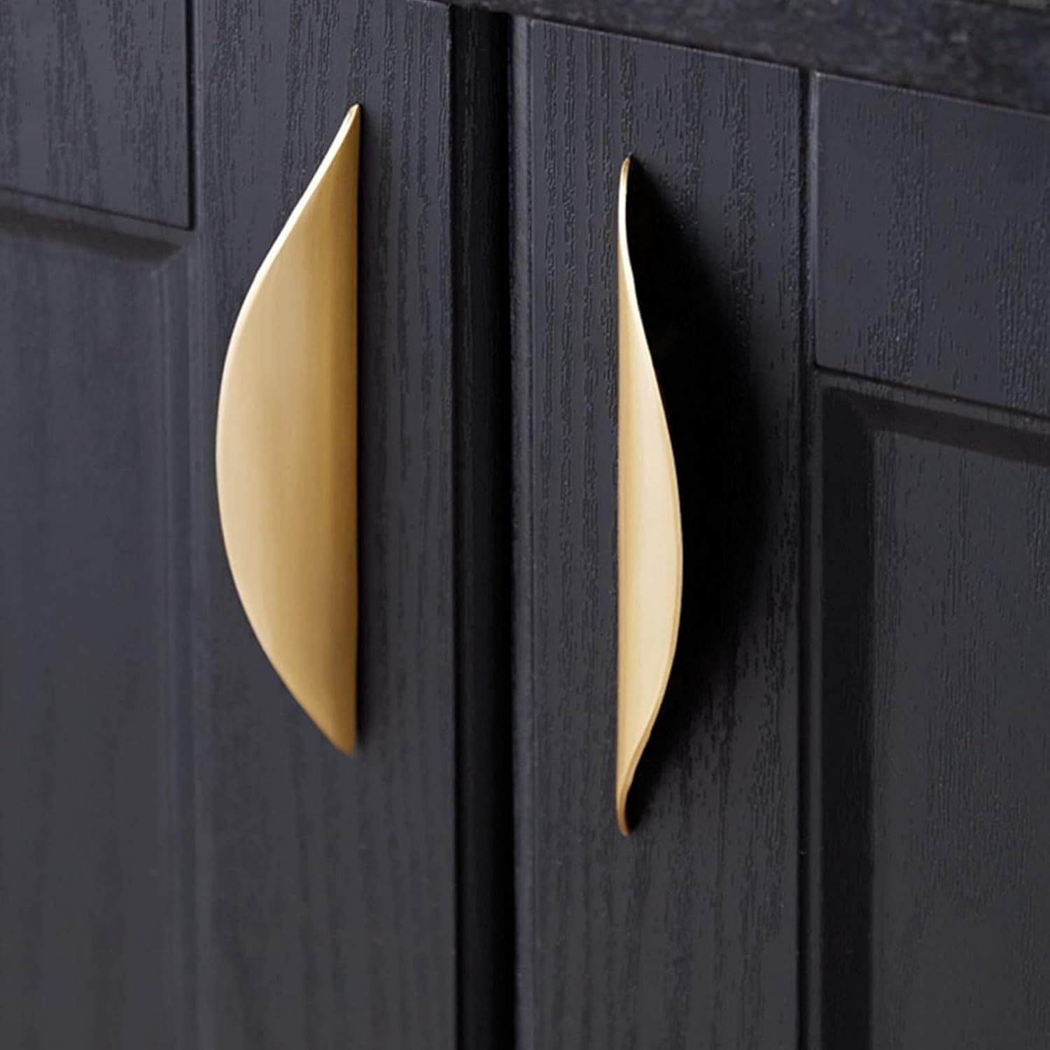 Handle,Cupboard Knobs,Handles Knobs Handle Door Knobs Kitchen Cabinet Handle Gold Brass Handles for Bedroom Cupboards Drawer Knob, with Screws,Pieces Furniture accessories(Color:Gold,Size:Pas de trou