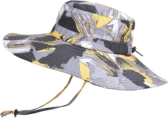 Amazon Co Jp あごひも付き アウトドア 自転車 飛ばない おしゃれ 可愛い 通気 折り畳み オリジナルデザイン つば広変形可能 ワイヤー付きハットつば レディースバイザー Babsully 帽子 メンズ 大きいサイズ サファリハット メンズ 大きいサイズ つば広 Uvカット 帽子